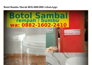 Botol Bumbu Murah ౦8౩l.Կl8౦.l8l౦{WA}