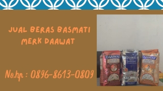 TERLARIS, WA : 0896-8613-0890, Tempat Order Beras Basmati Merk Daawat Di Jogja
