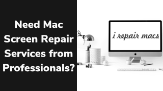 I Repair Macs | Mac Repair London