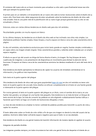Consejos para lograr un buen diseno web