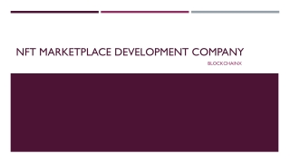 Nft marketplace development company29