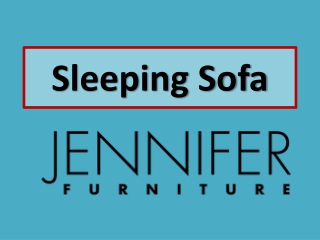 Sleeping Sofa - JenniferFurniture