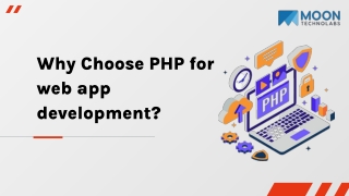 Why Choose PHP for web app development_