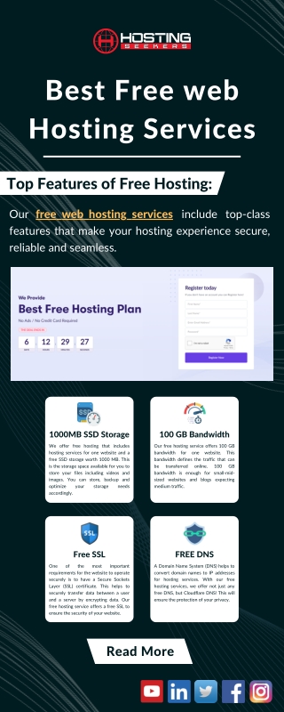 Best Free web Hosting Services