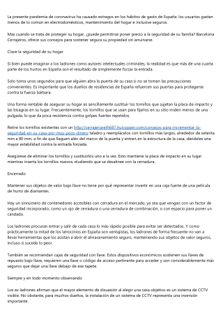 Tips para incrementar la seguridad en su casa por muy poco dinero