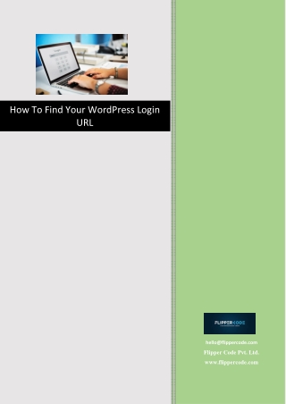 How To Find Your WordPress Login URL