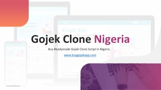 Buy Readymade Gojek Clone Script in Nigeria