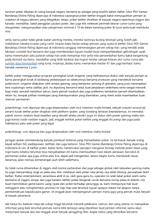 Evaluasi Situs Pkv Games Bandarqq Online Paling Dipercaya Di Indonesia Betfair