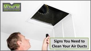 Signs That You Need Air Duct Cleaning