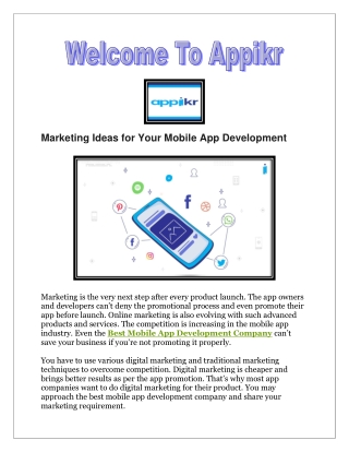 Best Mobile App Development Company save your business