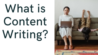 What is Content Writing