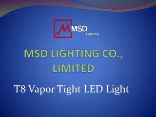 T8 Vapor Tight LED Light meishida-led.com