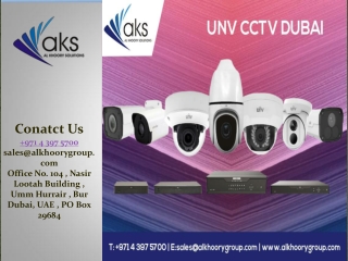 UNV CCTV in Dubai