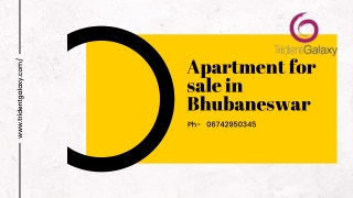 Apartment for sale in Bhubaneswar