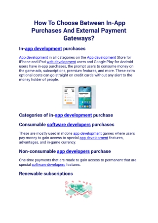 How To Choose Between In-App Purchases And External Payment Gateways