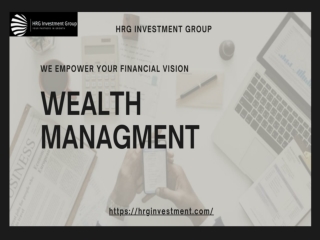 Wealth Management