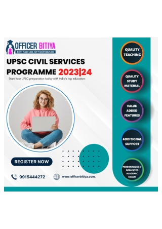 Best IAS Coaching In Chandigarh Officer Bitiya