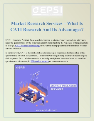 Market Research Services – What Is CATI Research And Its Advantages?