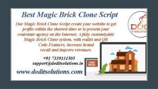 Best Online Magic Brick Clone System - DOD IT SOLUTIONS