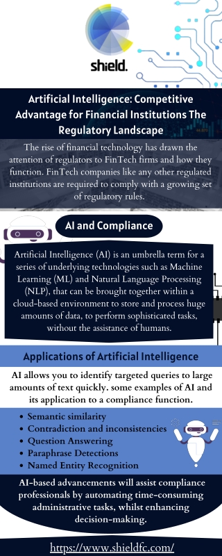Application Of Artificial Intelligence To FI By Shield