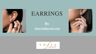 Custom Made Earrings for Women | Sofia Jewelry