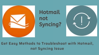 Why is my Hotmail not Syncing?