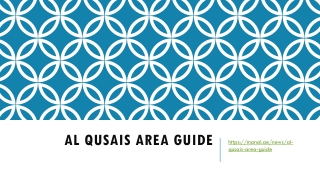 Al Qusais Area Guide
