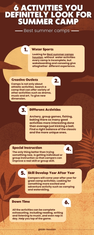 6 Activities you Definitely Look for Summer Camp