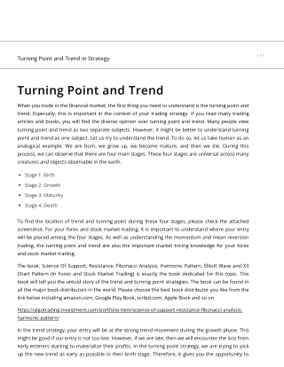 Turning Point and Trend In Strategy