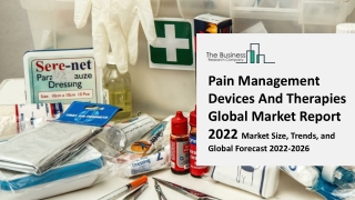 Global Pain Management Devices And Therapies Market Competitive Strategies