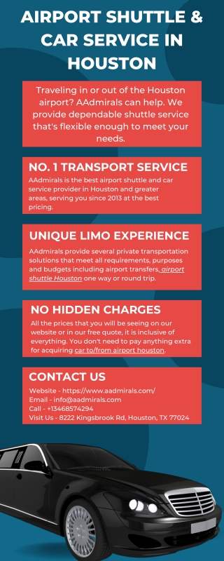 Airport Shuttle Houston | AAdmirals
