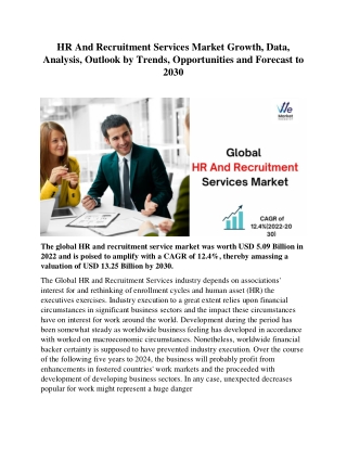 HR And Recruitment Services Market