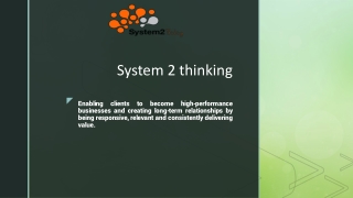 System 2 Thinking