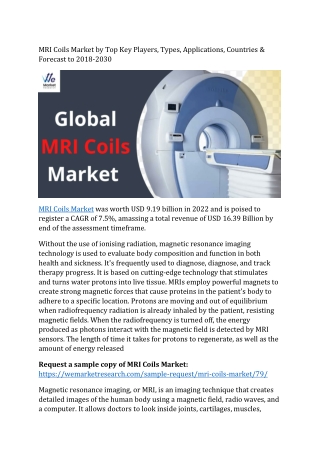MRI Coils Market