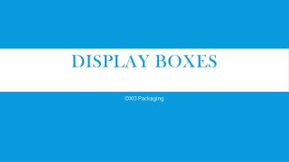 Display Boxes