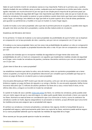 Mejores consejos de cerrajería para asegurar una casa?