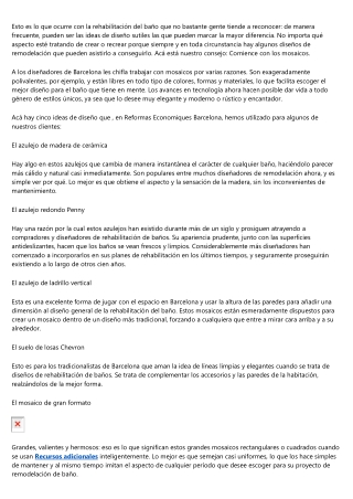 Trucos imprescindibles ya antes de hacer una reforma integral en su piso