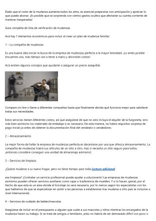 Trucos y consejos para efectuar una mudanza conveniente
