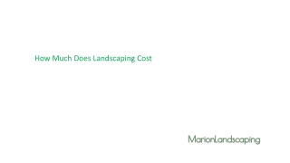 Get the best Residential Landscaping in Marin County through Marion Landscaping