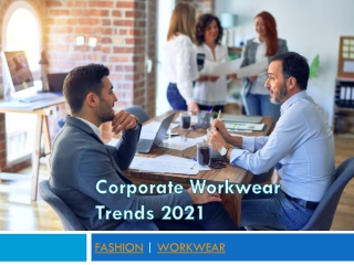 Corporate Workwear Trends