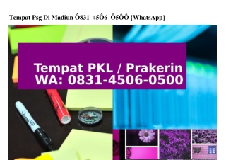 Tempat Psg Di Madiun O8౩I•Կ5OϬ•O5OO{WA}