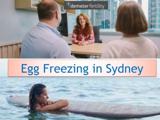 Egg Freezing in Sydney