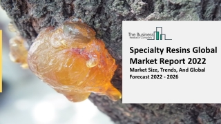 Specialty Resins Market Analysis, Objectives And Trends Forecast To 2031