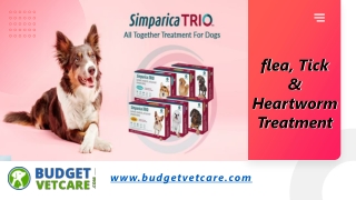 Simparica Trio flea, Tick & Heartworm Treatment for Dogs