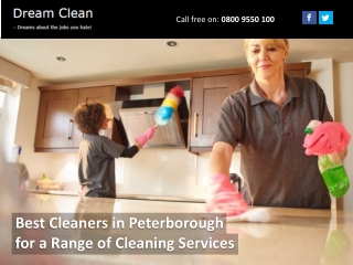 Best Cleaners in Peterborough for a Range of Cleaning Services