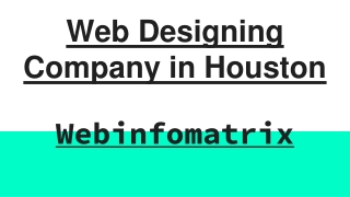 Web Designing Company in Houston
