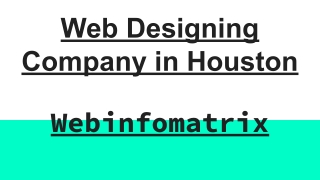 Web Designing Company in Houston