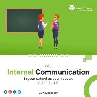 Internal communication in your school with Sweedu. school erp software