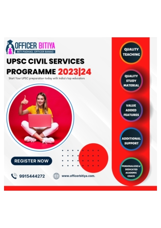 Top IAS Coaching In Chandigarh Officer Bitiya