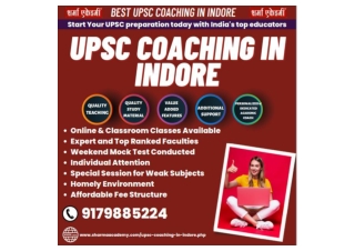 Sharma Academy UPSC coaching in Indore